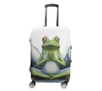DWTJKMS Divertente copertura per bagagli a forma di rana, semplice e generosa, lavabile, resistente ai graffi, per valigie da 48-81 cm, Stile:, L, Custodia per bagagli