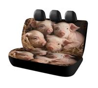 DWTJKMS Four Little Pigs, coprisedile per auto, antiscivolo, per sedile posteriore, durevole, antigraffio, misura universale, adatto per auto, camion e SUV