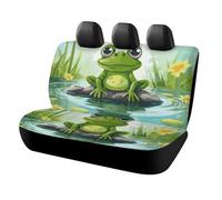 DWTJKMS Frog in A Pond - Coprisedile per auto, antiscivolo, per sedile posteriore, durevole, antigraffio, misura universale, adatto per auto, camion e SUV