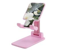 DWTJKMS Gardenia - Supporto per telefono cellulare con doppia piegatura, regolabile in altezza, portatile, per tutti gli smartphone, colore: rosa