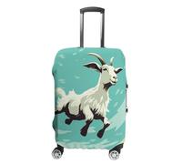 DWTJKMS Goat Frolic Copertura per bagagli semplice e generosa copertura antipolvere lavabile, resistente ai graffi, per valigie da 48-81 cm, Stile:, S, Custodia per bagagli