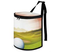 DWTJKMS Golf Sport Car Trash Can con coperchio Grande capacità Appeso Auto Trash Bin a prova di perdite Impermeabile Cestino della spazzatura Auto Must Haves Accessori interni