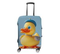 DWTJKMS Graziosa copertura per bagagli a forma di anatra Diorama, semplice e generosa, lavabile, resistente ai graffi, per valigie da 48-81 cm, Stile:, L, Custodia per bagagli