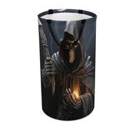 DWTJKMS Grim Reaper - Cesto portabiancheria pieghevole con manici per il trasporto, grande cesto portaoggetti per lavanderia, dormitorio, famiglia