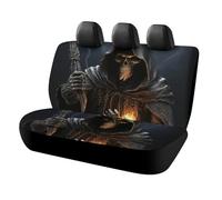 DWTJKMS Grim Reaper - Coprisedile per auto, antiscivolo, per sedile posteriore, durevole, antigraffio, misura universale, adatto per auto, camion e SUV