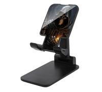 DWTJKMS Grim Reaper - Supporto per telefono cellulare, pieghevole, regolabile in altezza, portatile, per tutti gli smartphone, colore: nero