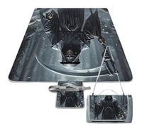 DWTJKMS Grim Reaper - Tappetino da picnic pieghevole, impermeabile, con borsa per la spesa, 147,3 x 147,3 cm, coperta da campeggio per spiaggia, parco, viaggi