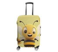 DWTJKMS Happy Bee - Copertura per valigia, semplice e generosa, antipolvere, lavabile, resistente ai graffi, per valigie da 48-81 cm, Stile:, L, Custodia per bagagli