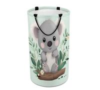 DWTJKMS Koala, cesto portabiancheria pieghevole con manici per il trasporto, grande cesto portaoggetti per lavanderia, dormitorio, famiglia