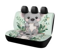 DWTJKMS Koala, coprisedile per auto, antiscivolo, per sedile posteriore, durevole, antigraffio, misura universale, adatto per auto, camion e SUV