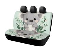 DWTJKMS Koala, coprisedile per auto, antiscivolo, per sedile posteriore, durevole, antigraffio, misura universale, adatto per auto, camion e SUV