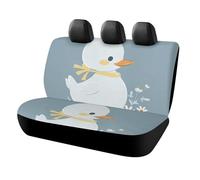DWTJKMS Little White Duck, coprisedile per auto, antiscivolo, per sedile posteriore, durevole, antigraffio, misura universale, adatto per auto, camion e SUV