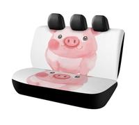 DWTJKMS Lovely Pig - Coprisedile per auto, antiscivolo, per sedile posteriore, durevole, antigraffio, misura universale, adatto per auto, camion e SUV