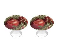 DWTJKMS Maniglie per armadietti con bacche di melograno Pomelli colorati per armadietti Maniglie per cassetti solide adatte per comò, mobili da cucina, porte, cassetti dell'armadio