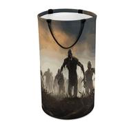 DWTJKMS Many Zombie - Cesto portabiancheria pieghevole, con manici per il trasporto, grande cesto portaoggetti per lavanderia, dormitorio, famiglia