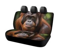 DWTJKMS Orangutan - Coprisedile per auto, antiscivolo, resistente, antigraffio, misura universale, adatto per auto, camion e SUV