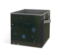 DWTJKMS Organizer a cubo d'acqua con stampa di airone grigio, pieghevoli, in tessuto spesso, per coperte, vestiti, adatto per casa, ufficio, guardaroba, abbigliamento e giocattoli