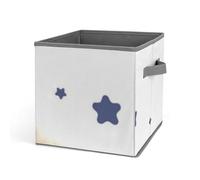 DWTJKMS Organizer a forma di cubo di pecora, pieghevole, in tessuto spesso, per coperte, vestiti, adatto per casa, ufficio, guardaroba, abbigliamento e giocattoli