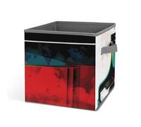 DWTJKMS Organizer colorato per tastiera e pianoforte, cubi musicali, pieghevoli, in tessuto spesso, per coperte, vestiti, adatto per casa, ufficio, guardaroba, abbigliamento e giocattoli