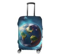DWTJKMS Planet - Copertura per bagagli semplice e generosa, antipolvere, lavabile, resistente ai graffi, per valigie da 48-81 cm, Stile:, M, Custodia per bagagli