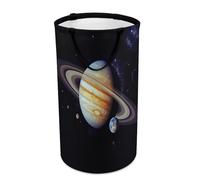 DWTJKMS Planet Jupiter - Cesto portabiancheria pieghevole con manici per il trasporto, grande cesto portaoggetti per lavanderia, dormitorio, famiglia