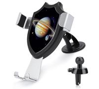 DWTJKMS Planet Jupiter - Supporto universale per telefono cellulare per bocchetta dell'aria, adatto per tutti gli smartphone e modelli di auto, colore: nero