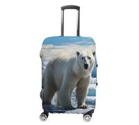 DWTJKMS Polar Bear Ice - Copertura per bagagli semplice e generosa, lavabile, resistente ai graffi, per valigie da 48-81 cm, Stile:, L, Custodia per bagagli