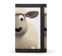 DWTJKMS Portafoglio minimalista da uomo sottile a tre pieghe portafogli alla moda moderno portafoglio antifurto per carte e contanti