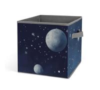 DWTJKMS Rocket in Space Cube Organizzatore Contenitori Pieghevole in Tessuto Spesso, Coperte, Vestiti, Scatola di Immagazzinaggio Adatto per Casa Ufficio Guardaroba Abbigliamento Giocattolo