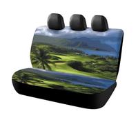 DWTJKMS Scenic Hawaii Golf Tropical - Coprisedile per auto, antiscivolo, durevole, antigraffio, misura universale, adatto per auto, camion e SUV