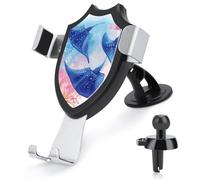 DWTJKMS Sea Animals Stingrays - Supporto universale per telefono cellulare da auto, adatto per tutti gli smartphone e modelli di auto, colore: nero