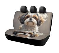 DWTJKMS Shih Tzu - Coprisedile per auto, antiscivolo, per sedile posteriore, durevole, antigraffio, misura universale, adatto per auto, camion e SUV