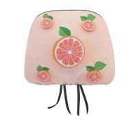 DWTJKMS Simpatico coprisedile per poggiatesta auto, regolabile, riutilizzabile, accessorio per interni auto, grazioso accessorio vintage per poggiatesta auto, 1 pezzo, per la maggior parte delle auto