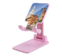 DWTJKMS Spanish Cities - Supporto per telefono cellulare, pieghevole, regolabile in altezza, portatile, per tutti gli smartphone, colore: rosa