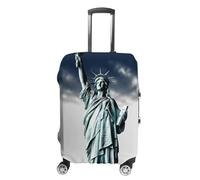 DWTJKMS Statua della Libertà Copertura per bagagli Semplice e generosa copertura antipolvere lavabile, resistente ai graffi, per valigie da 48-81 cm, Stile:, XL, Custodia per bagagli