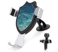 DWTJKMS The Blue Sea - Supporto universale per telefono cellulare da auto, adatto per tutti gli smartphone e modelli di auto, colore: nero