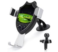 DWTJKMS The Green Snake - Supporto universale per telefono da auto, per bocchetta di ventilazione dell'auto, adatto per tutti gli smartphone e modelli di auto, colore: nero