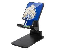 DWTJKMS The White Tree - Supporto per telefono cellulare, pieghevole, regolabile in altezza, portatile, per tutti gli smartphone, colore: nero