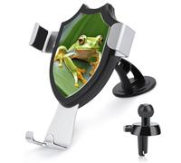 DWTJKMS Tree Frog - Supporto universale per telefono da auto, per bocchette dell'aria dell'auto, adatto per tutti gli smartphone e i modelli di auto, colore: nero