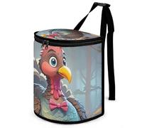DWTJKMS Turchia Decorazione Auto Pattumiera con Coperchio Grande Capacità Appeso Pattumiera Automatica A Prova di Perdita Impermeabile Cestino Della Trash Bin Auto Must Haves Accessori Interni