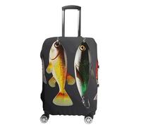 DWTJKMS Vari tipi di esche da pesca, copertura semplice e generosa, antipolvere, lavabile, resistente ai graffi, per valigie da 48-81 cm, Stile:, L, Custodia per bagagli