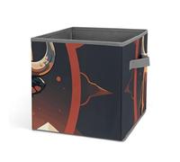DWTJKMS Wild American Bison Mountains, organizer a cubo, pieghevole, in tessuto spesso, per coperte, vestiti, adatto per casa, ufficio, guardaroba, abbigliamento e giocattoli