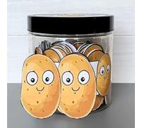 DWUENT 60 biglietti di carta per patate, regalo positivo per la salute mentale per donne, supporto emotivo, regalo di ispirazione per il nuovo lavoro per ragazze adolescenti