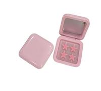 DWUENT - Toppe per viso a forma di stella, 32 pezzi, idrocolloidi a forma di stella, in scatola rosa, graziose toppe per l'acne per assorbire i liquidi e ridurre il rossore