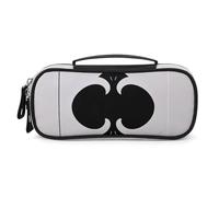 DWVSFJM Astuccio per matite in pelle PU Borsa per trucco portatile impermeabile con cerniera Spades K Poker Pencil Pouch per forniture per ufficio borsa per trucco