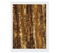DWVSFJM Kit per pittura a mosaico con brillantini dorati, 30,5 x 40,6 cm, kit per pittura con diamanti per principianti, pittura a pois rotondi, kit per la decorazione della parete della casa