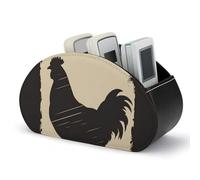 DWVSFJM - Scatola portaoggetti in pelle PU, con 5 scomparti, supporto per controllo delle emozioni, per soggiorno