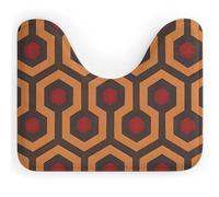 DWVSFJM Shining Overlook - Tappeto da bagno a forma di U, 40,6 x 50,8 cm, assorbente, ad asciugatura rapida, antiscivolo, facile da pulire, per vasca da bagno e lavandino