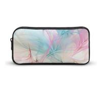 DWVTFSM Astuccio per matite e penne con motivo colorato pastello, grande capacità, grazioso astuccio per trucchi e cosmetici, per donne e uomini