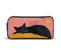 DWVTFSM Astuccio per matite e penne con scritta "Sleep on Pillow", grande capacità, grazioso astuccio per trucchi e cosmetici, per donne e uomini